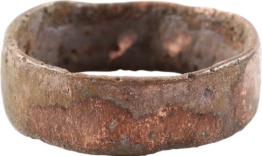 VIKING COPPER WEDDING RING, C800-900AD, SIZE 5 ¾ - Fagan Arms