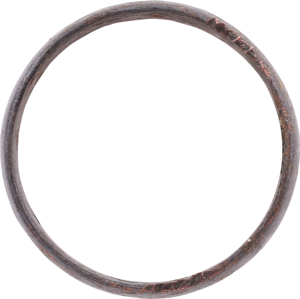 DOUBLY RARE VIKING WARRIOR’S WEDDING RING, 850-1050 AD, SIZE 14 ½ - Fagan Arms