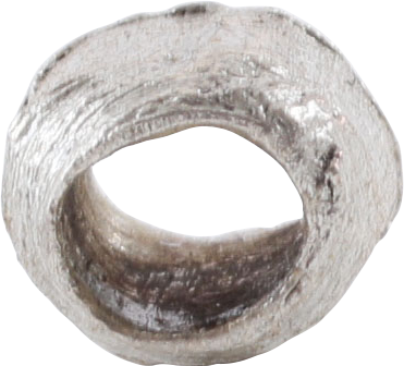 VIKING SILVERED BEAD, 9TH-11TH CENTURY AD - Viking Hoard