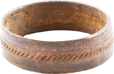 FINE VIKING WEDDING RING, 900-1050 AD SIZE 7 ½ - Fagan Arms