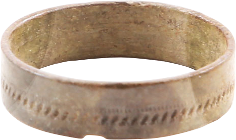 ANCIENT VIKING WEDDING RING, SIZE 7 1/4 - Fagan Arms