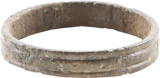ANCIENT VIKING WEDDING RING, SIZE 9 1/2 - Fagan Arms