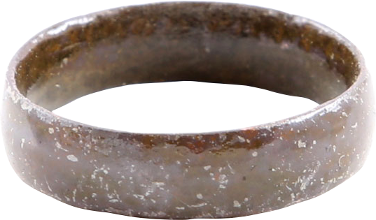RARE COPPER VIKING WEDDING RING, 900-1050 AD, SIZE 11 - Fagan Arms