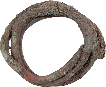 VIKING COIL RING, C.850-1050 AD, SIZE 1-2 - Viking Hoard