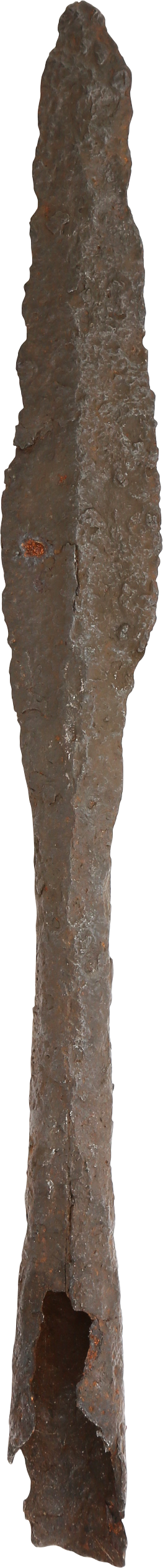 VIKING SPEAR HEAD C.800-900 AD. 10 1/4" length - Viking Hoard