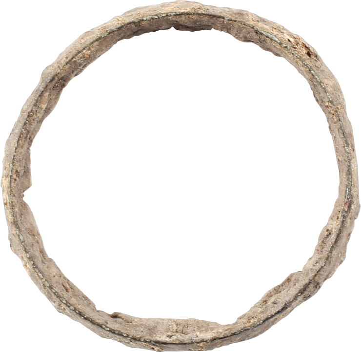VIKING WEDDING RING, SIZE 8 1/2 - Fagan Arms