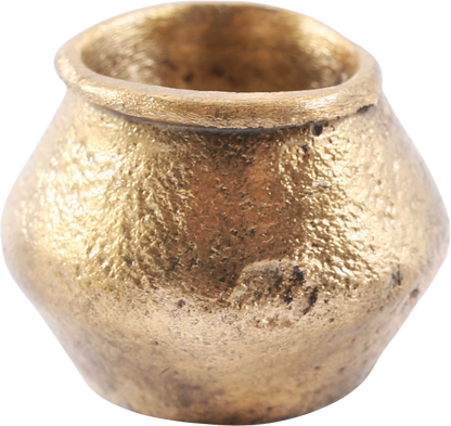 LARGE VIKING GILT BRONZE BEAD, 866-1067 AD - Fagan Arms