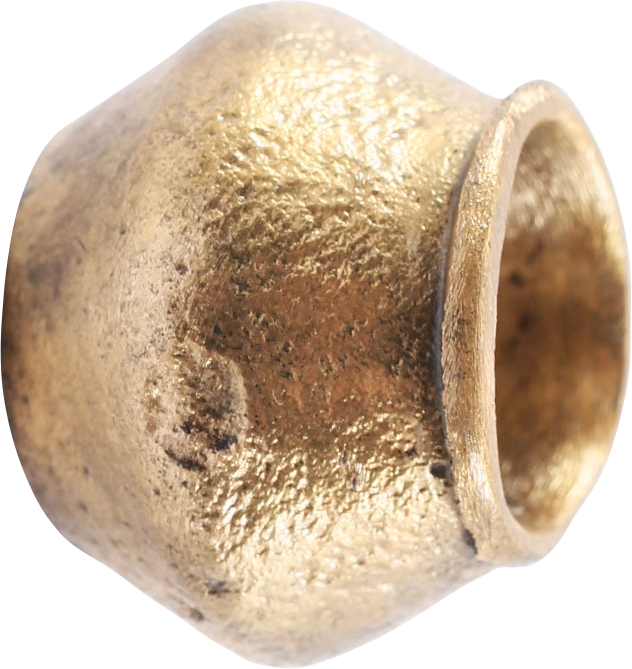 LARGE VIKING GILT BRONZE BEAD, 866-1067 AD - Fagan Arms