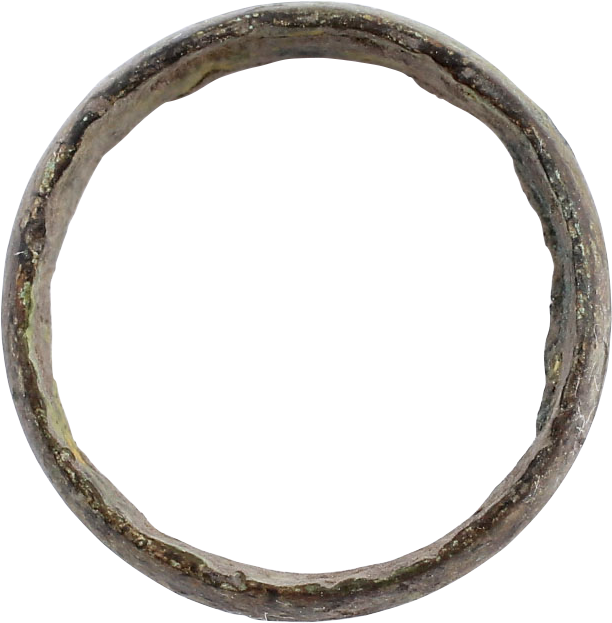 VIKING WARRIOR’S WEDDING RING AS FOUND, 900-1050 AD, SIZE 5 3/4 - Viking Hoard