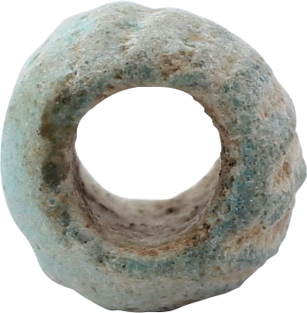 VIKING GREEN CERAMIC BEAD, 9th-10th CENTURY AD - Viking Hoard