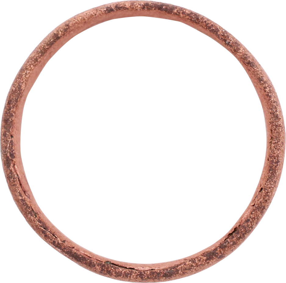 RARE COPPER VIKING RING, 900-1050 AD JEWELRY, SIZE 8 ¾ - Viking Hoard