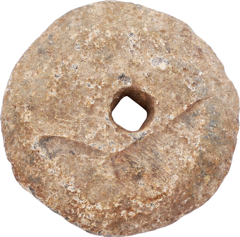 VIKING LEAD SPINDLE WHORL C.800-1050 AD - Viking Hoard