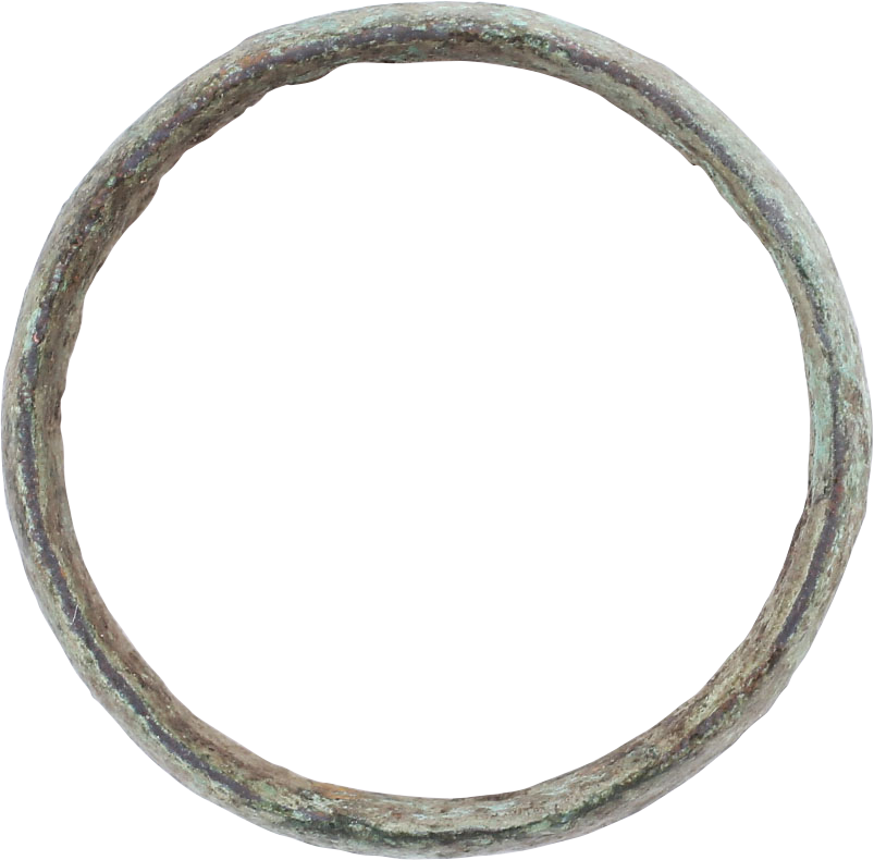 VIKING WEDDING RING 800-1050 AD SIZE 8 - Viking Hoard