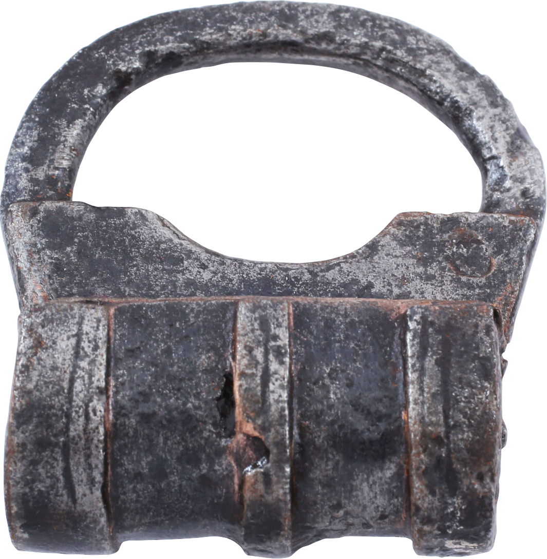 FINE VIKING DRUM FORM PADLOCK 850-1050 AD - Viking Hoard