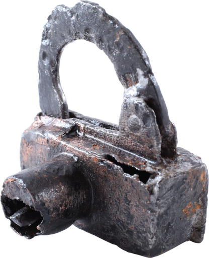 VIKING IRON PADLOCK, 850-1050 AD - Viking Hoard