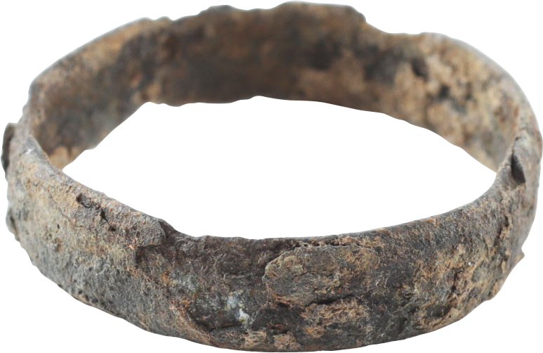 ANCIENT VIKING WEDDING RING, 850-1050 AD, SIZE 10 - Fagan Arms