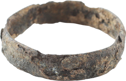 ANCIENT VIKING WEDDING RING, 850-1050 AD, SIZE 10 - Fagan Arms