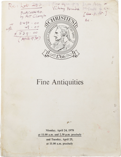 VIKING GRAVE GOODS, YORKSHIRE ENGLAND - Fagan Arms