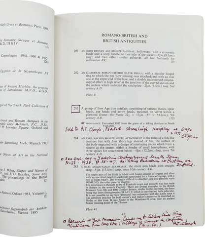 VIKING GRAVE GOODS, YORKSHIRE ENGLAND - Fagan Arms