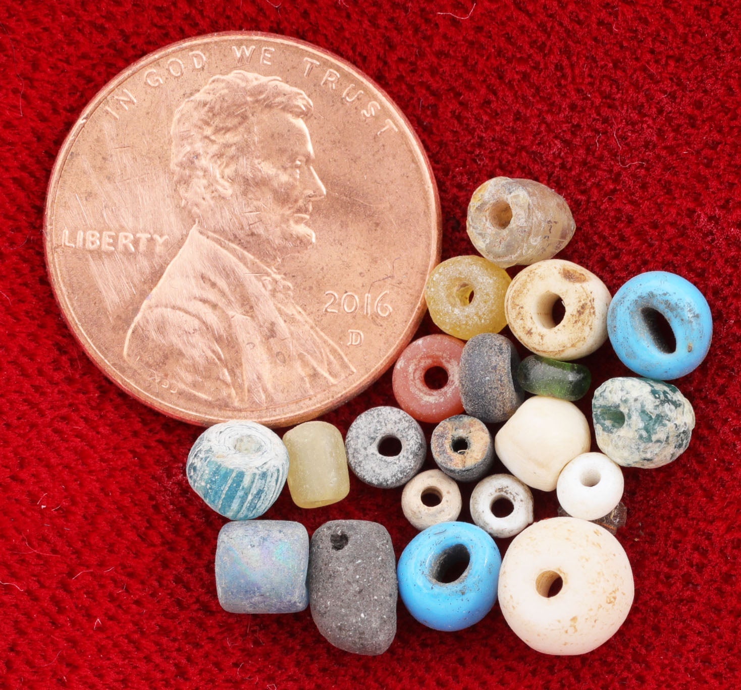 VIKING BEAD ASSORTMENT 9th-10th CENTURY - Viking Hoard