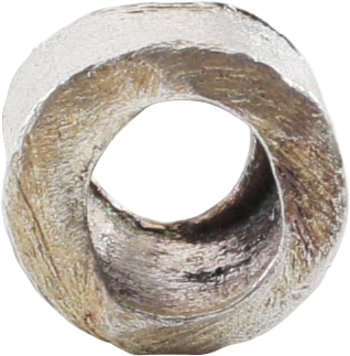 VIKING SILVERED BEAD, 9TH-11TH CENTURY AD - Viking Hoard