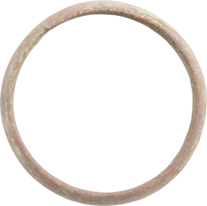 VIKING WARRIOR’S WEDDING RING AS FOUND, 900-1050 AD, SIZE 8 1/2