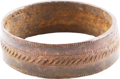 FINE VIKING WEDDING RING, 900-1050 AD SIZE 7 ½ - Fagan Arms