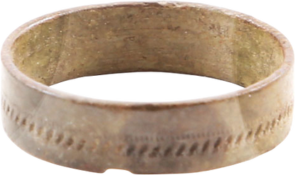 ANCIENT VIKING WEDDING RING, SIZE 7 1/4 - Fagan Arms