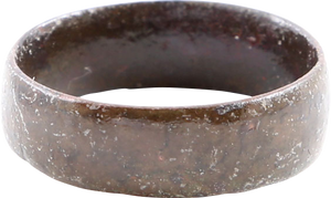 RARE COPPER VIKING WEDDING RING, 900-1050 AD, SIZE 10 ½ - Fagan Arms