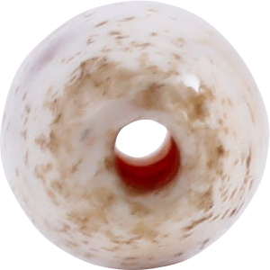 VIKING WHITE STONE BEAD, 9TH-10TH CENTURY AD - Fagan Arms