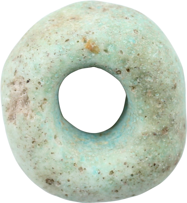 VIKING BLUE CERAMIC BEAD, 8TH-9TH CENTURY AD - Fagan Arms
