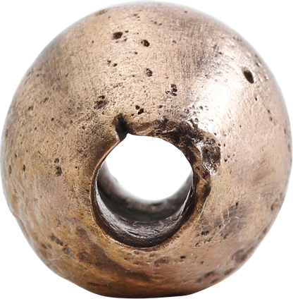 VIKING GILT BRONZE BEAD, 866-1067 AD - Fagan Arms