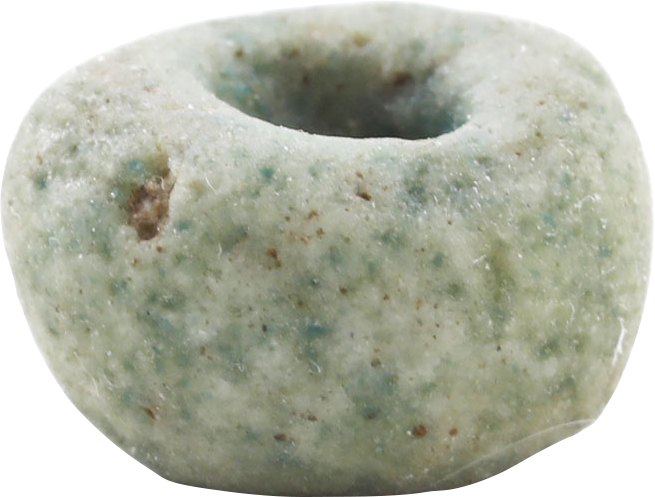 VIKING GREEN CERAMIC BEAD 8TH-11TH CENTURY - Fagan Arms
