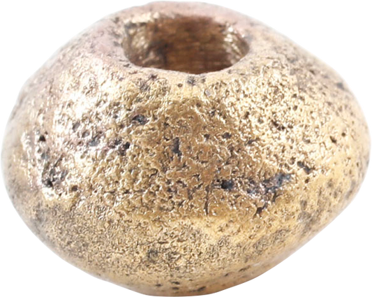 VIKING GILT BRONZE BEAD, 866-1067 AD - Viking Hoard