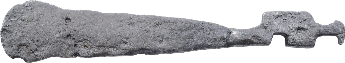 FINE VIKING SLAVE LOCK KEY 10TH-11TH CENTURY AD - Fagan Arms
